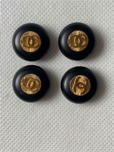 vintage coco chanel buttons|authentic chanel buttons.